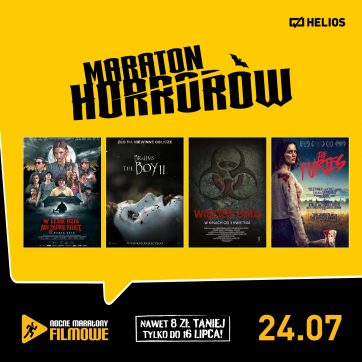 Maraton Horrorów 24.07.2020 – kino Helios