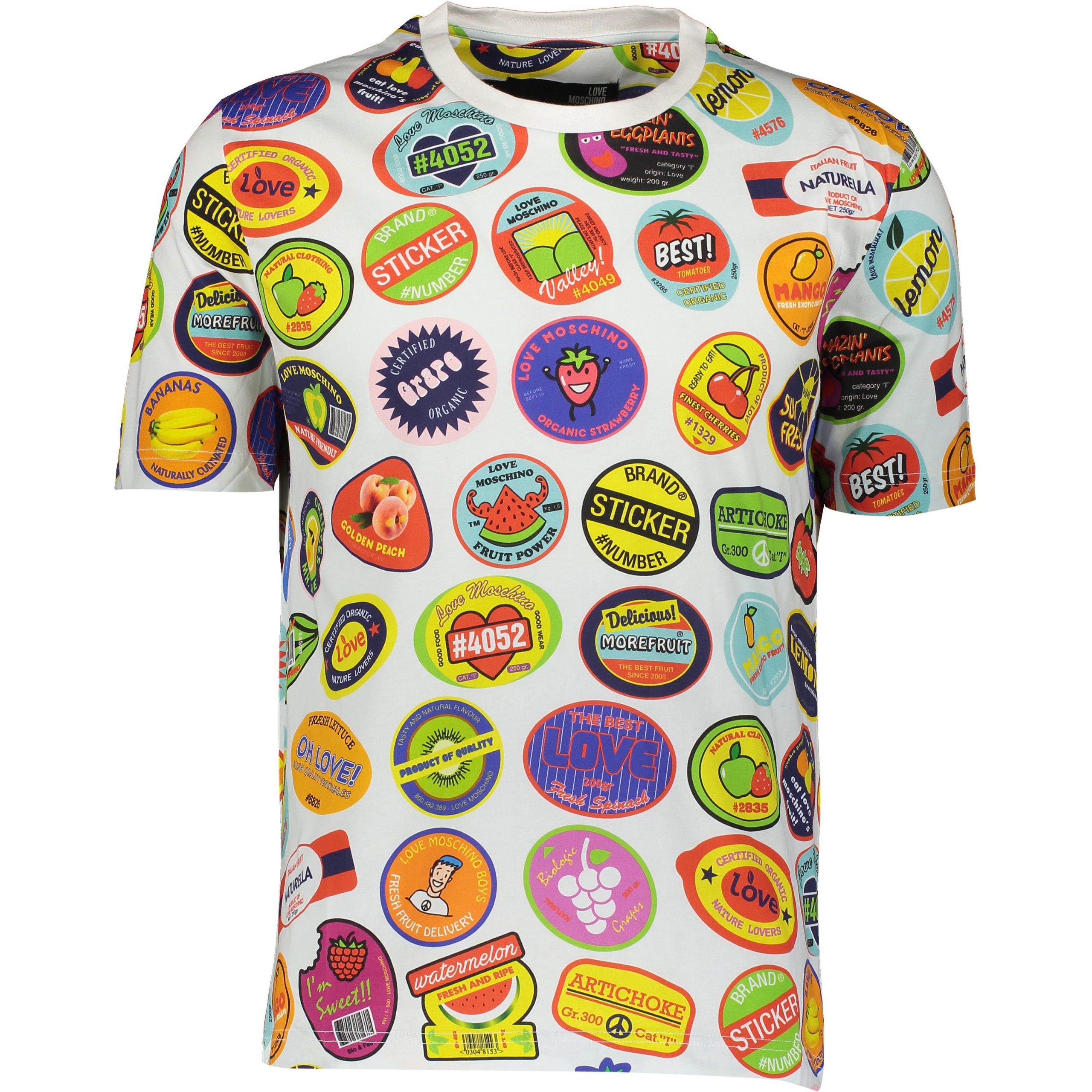 T-shirt w kolorowe kółka ze sklepu TkMaxx