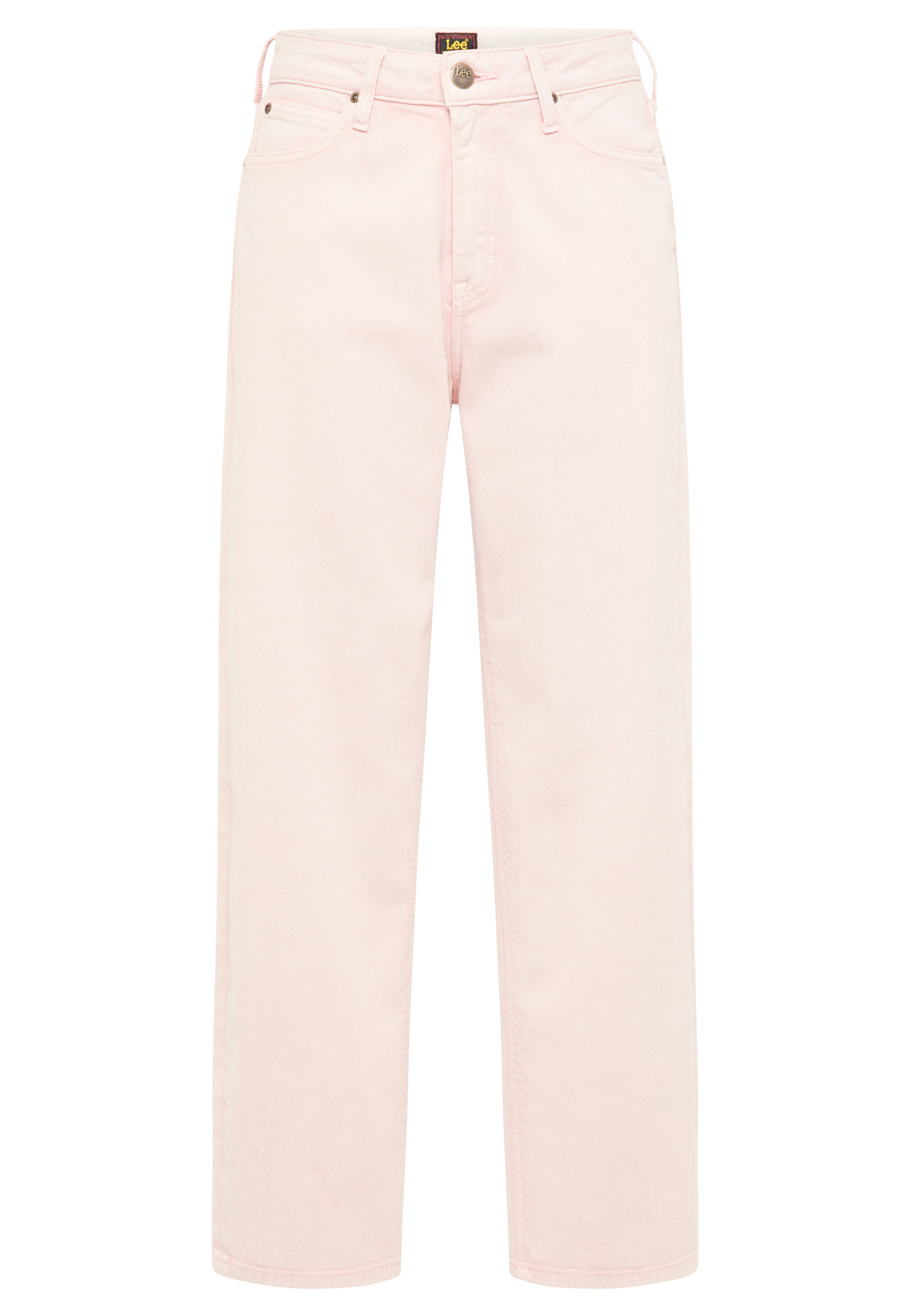 Różowe jeansy LeeWrangler