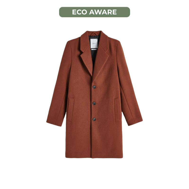 Eco aware, reserved, męski płaszcz, płaszcz na jesień