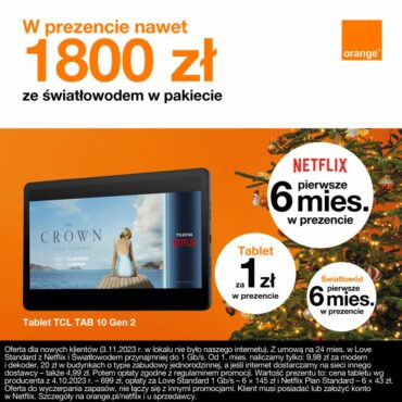 NAJLEPSZA PORA NA PRZEJŚCIE DO ORANGE
