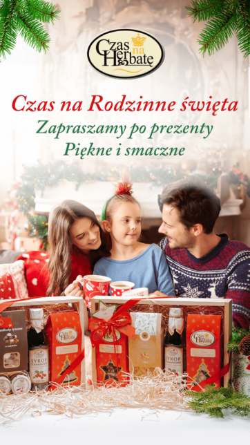 Akcja świąteczna w salonie Czas na Herbatę – prezenty świąteczne