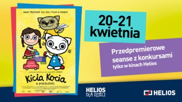 Kicia Kocia w przedszkolu – Przedpremierowe seanse z konkursami 20-21.04.2024