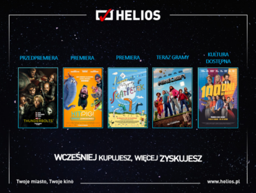 Moc nowości w kinach Helios