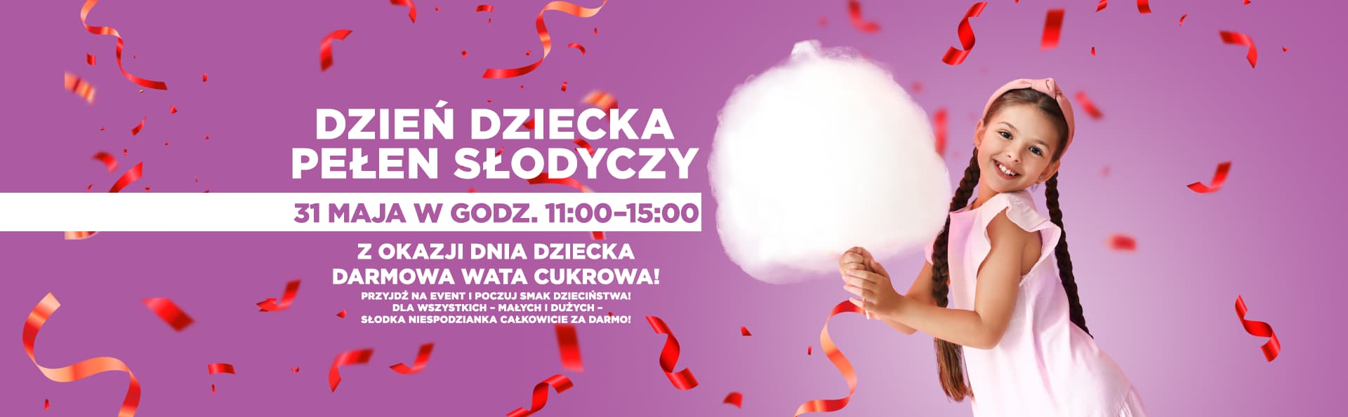 Dzień Dziecka Pełen Słodyczy w Atrium Biała!